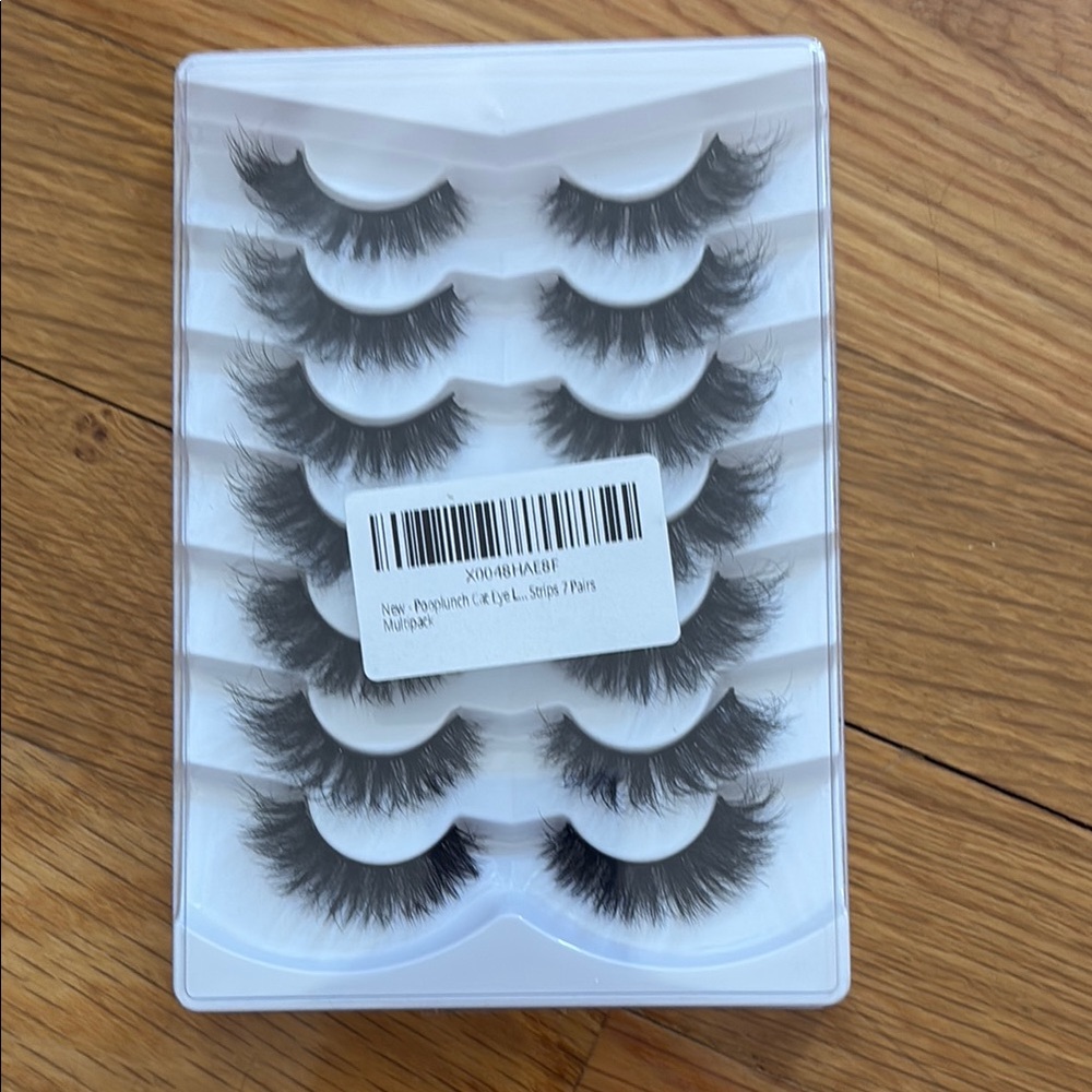 Dramatic Black False Eyelashes Set